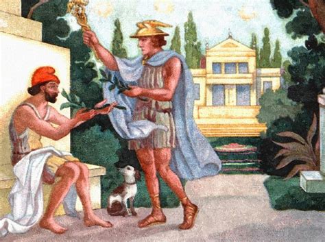 hermes hodolides in krügers odysee|hermes and odysseus.